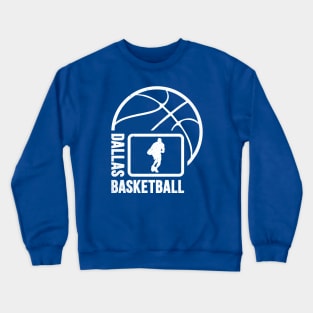 Dallas Basketball 02 Crewneck Sweatshirt